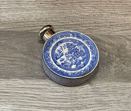 Victorian Silver Scent Perfume Bottle by Sampson Mordan