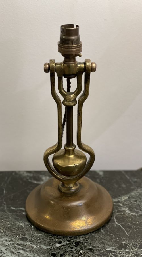 Solid Brass Gimbal Table Lamp