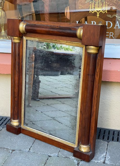 Regency Rosewood Pier Mirror