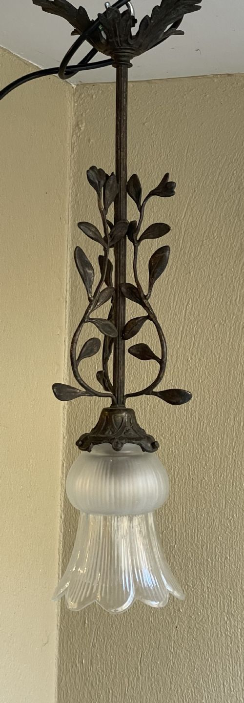 Pretty Edwardian Ceiling Light