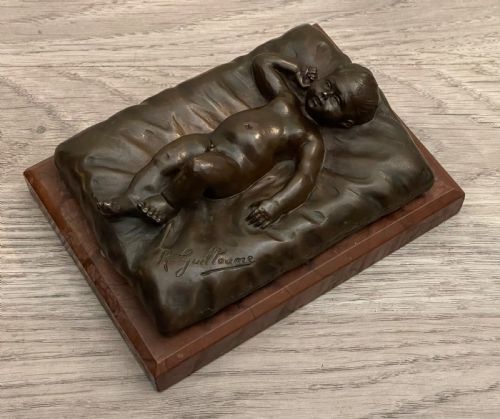 19th Century French Bronze Paperweight
