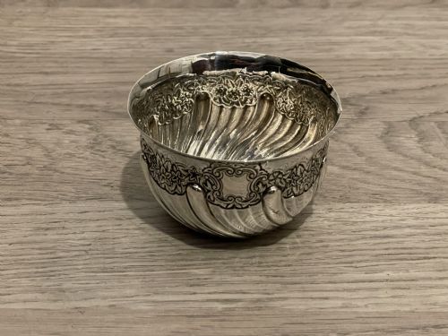 Pretty Victorian Silver Bowl, 1898