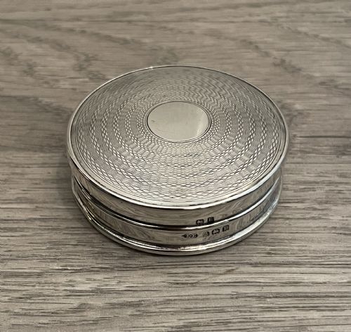 George V Solid Silver Compact, 1929