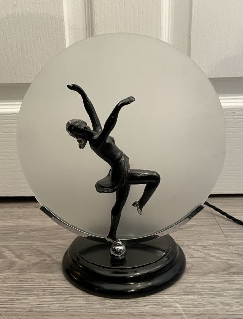 Art Deco Silhouette Table Lamp
