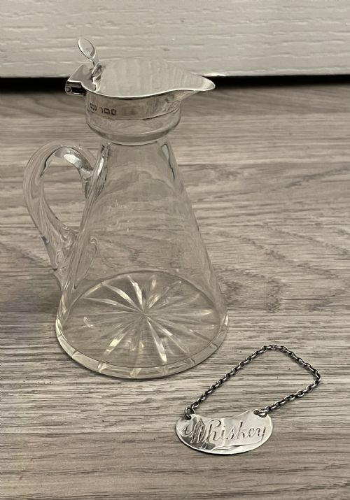 George V Silver Topped Whisky Noggin by Hukin & Heath, 1922