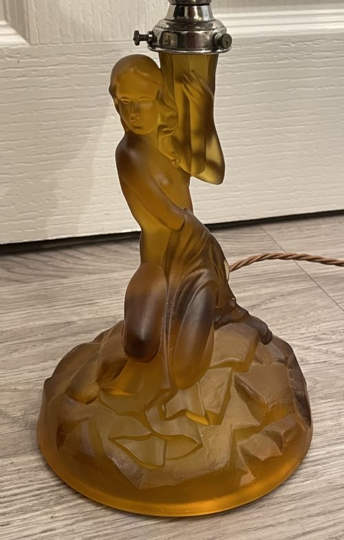 fig 1. Art Deco Walthe & Sohne Table Lamp, c1930