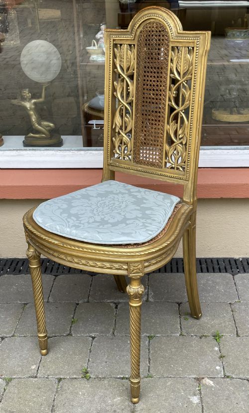 Pretty Late 19th Century French Bedroom Chair