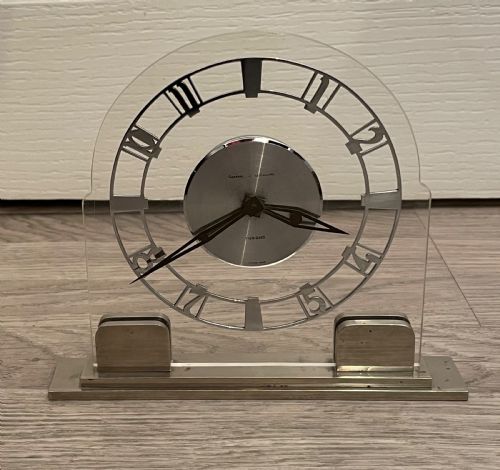 Art Deco Garrard Le Coultre Mantel Clock