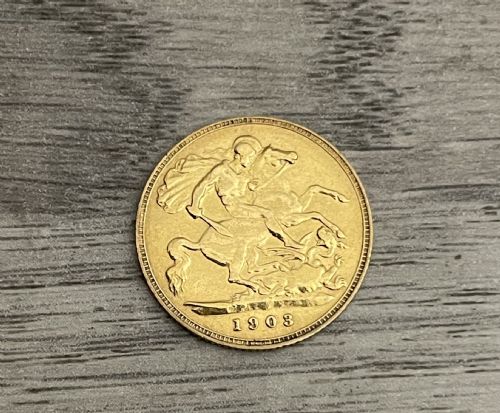 Edward VII 1903 Half Sovereign