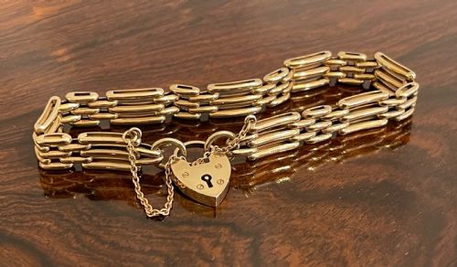 9ct Rose Gold Bracelet