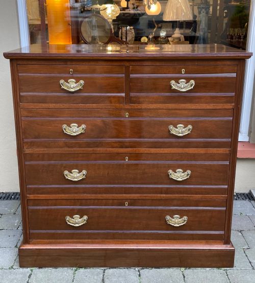 Late Victorian Chest of Drawers by Maple & Sons