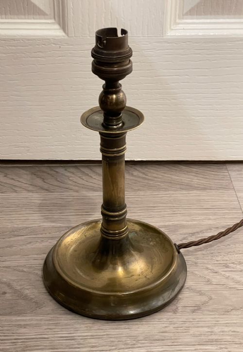 Early 20th Century Brass Table Lamp by Limpet