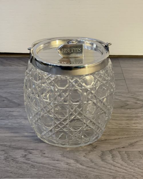 Late Victorian Biscuit Barrel Box by John Grinsell & Sons