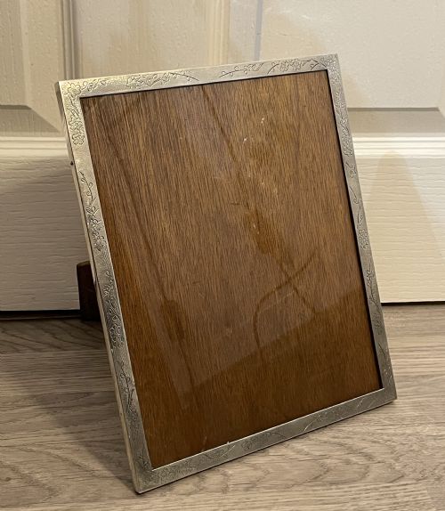 Chinese Silver Photograph Frame
