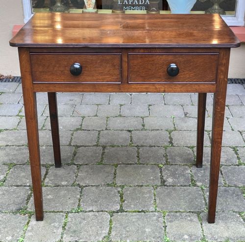 Georgian Oak Side Table