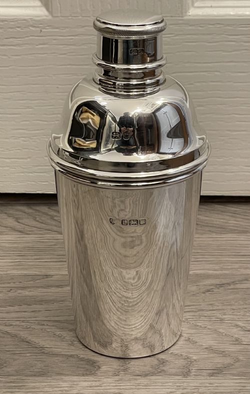 George VI Solid Silver Cocktail Shaker
