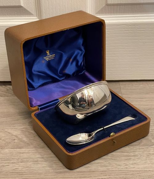 George VI Silver Christening Set