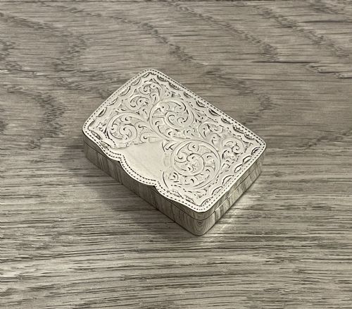 George V Silver Snuff Box, Chester 1911