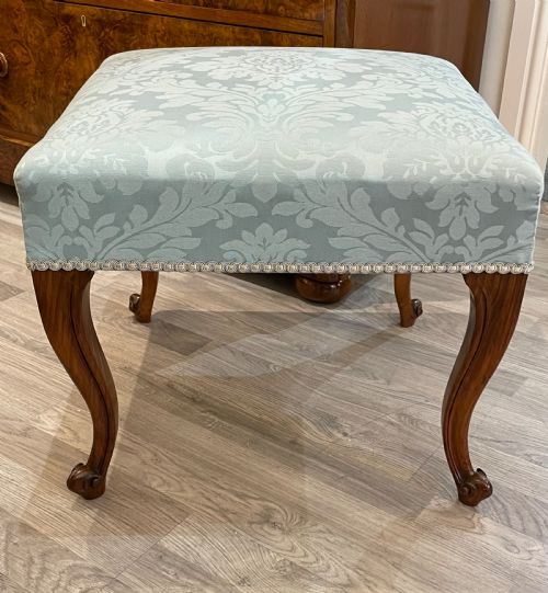 Victorian Walnut Centre Stool