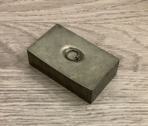 19TH CENTURY PEWTER SNUFF BOX