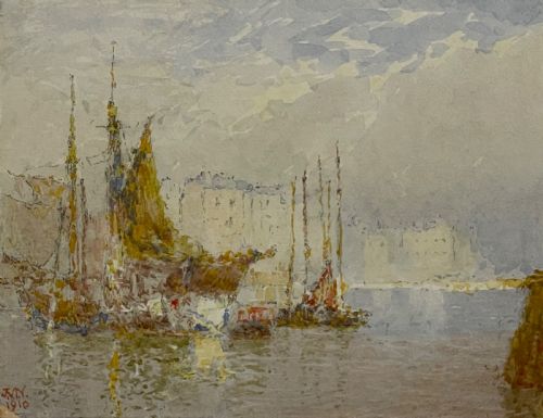fig 1. Isle of Man Watercolour by John Miller Nicholson 
