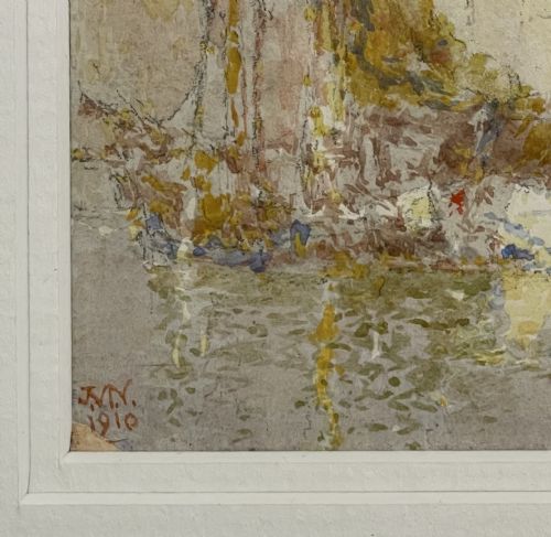 fig 2. Isle of Man Watercolour by John Miller Nicholson 