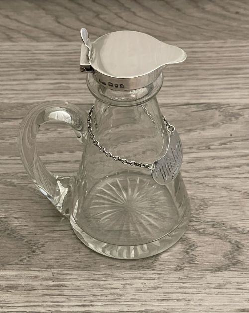 George V Silver Topped Whisky Noggin by Garrard and Co, London
