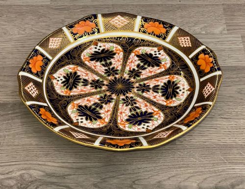 Royal Crown Derby Imari 9 Inch Sandwich Plate