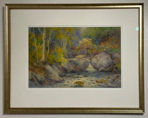 Isle of Man Landscape Watercolour by John Lynas Gray