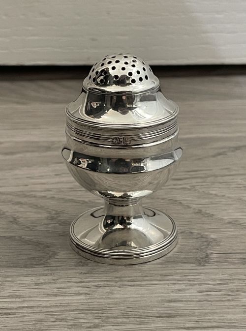 Wonderful George III Silver Pepper Pot