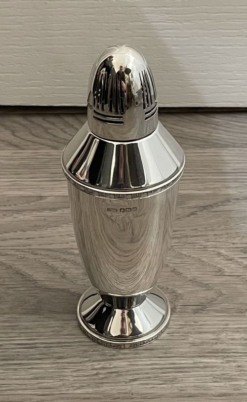 Superb Quality Art Deco Silver Sugar Caster, 1940