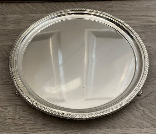 Large George III Silver Salver, 1817