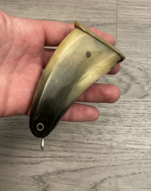 19TH CENTURY SCOTTISH HORN SNUFF MULL - ADDITIONAL PHOTO 7