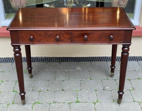 Victorian Mahogany Side Table by Holland and Sons