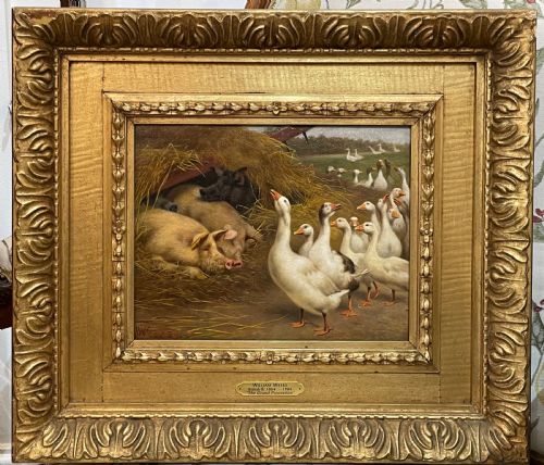 Herbert William Weekes Oil Painting, the Grand Procession