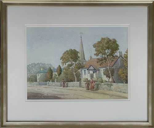 John Hobson Nicholson Watercolour, Isle of Man, Tt Course