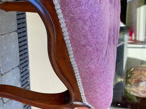 VICTORIAN ROSEWOOD STOOL - ADDITIONAL PHOTO 1