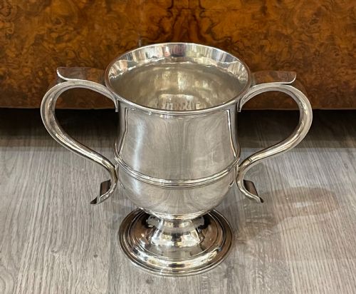 George III Twin Handle Silver Cup, London 1785