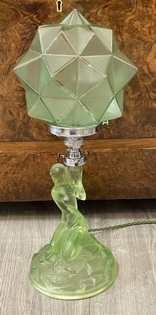 fig 1. Art Deco Walthe and Sohne Table Lamp