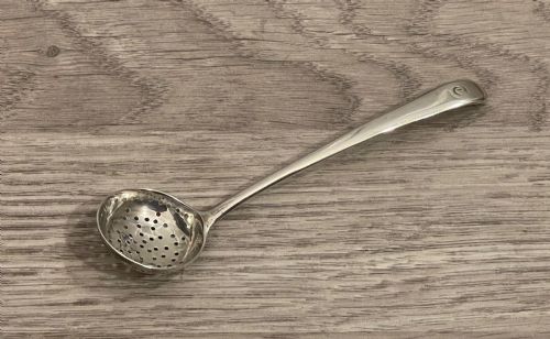 George III Silver Spice Sifter Spoon, 1785