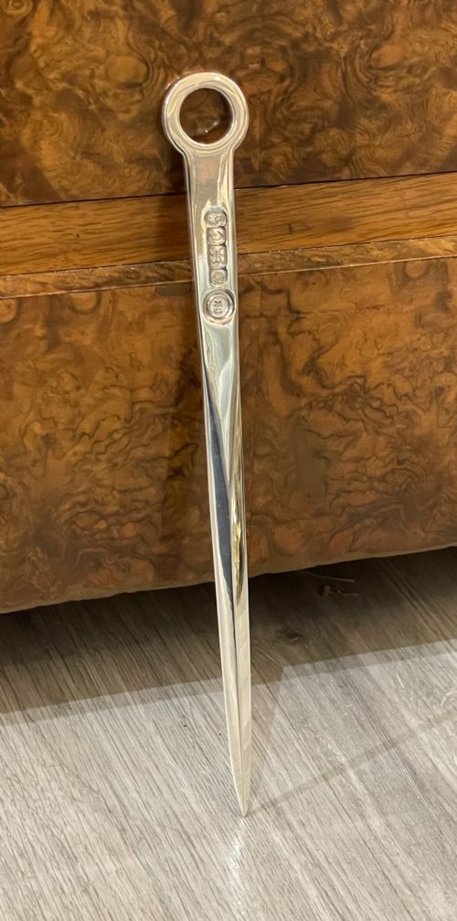 Elizabeth II Solid Silver Letter Opener