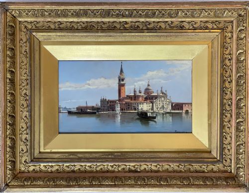 Venetian Oil Painting by Antonietta Brandeis