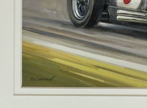 fig 2. Classic Car Painting by John Chapman