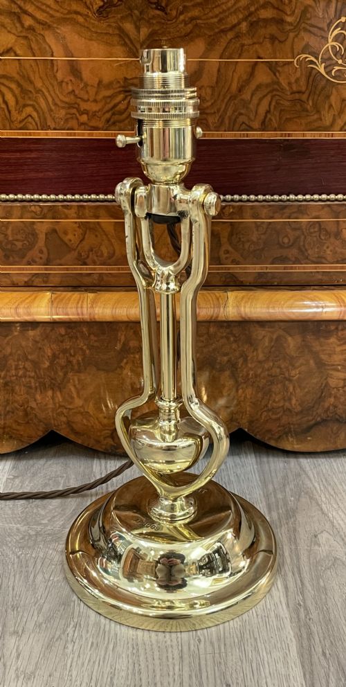 Solid Brass Ships Gimbal Lamp