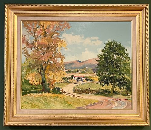 Landscape Oil Painting by Francesco Pablo De Besperato