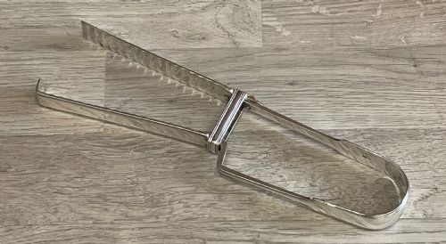 George III Silver Asparagus Tongs