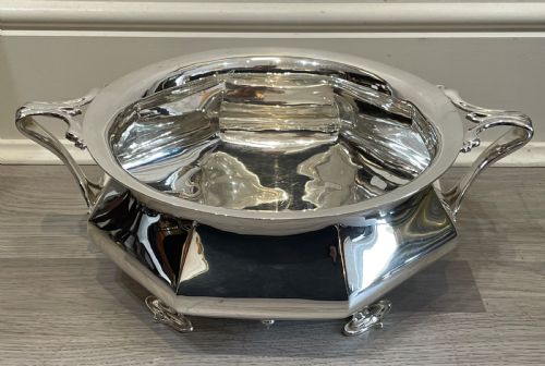 Fabulous Scottish Art Nouveau Silver Bowl, Edinburgh