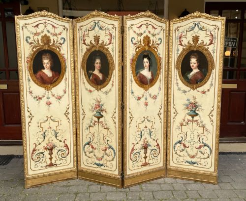 IMPRESSIVE FRENCH SCREEN DIVIDER BY PAUL SORMANI - ADDITIONAL PHOTO 1