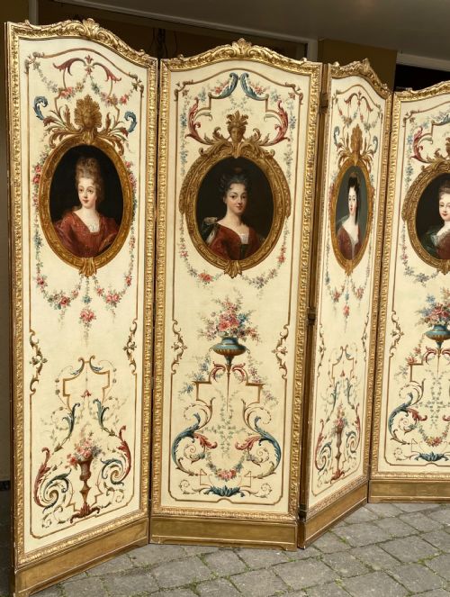 IMPRESSIVE FRENCH SCREEN DIVIDER BY PAUL SORMANI - ADDITIONAL PHOTO 2