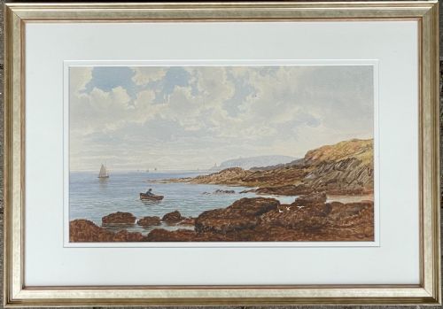 Isle of Man Coastal Watercolour by Richard Wane Rba